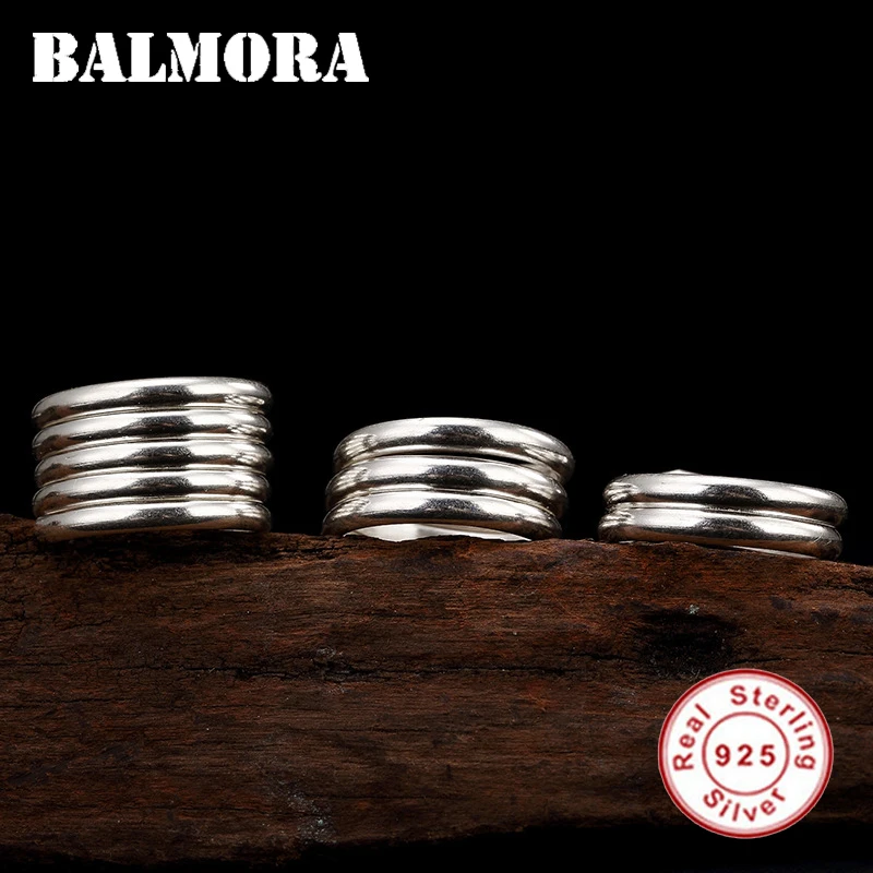 BALMORA 1 Piece Authentic 925 Sterling Silver Multiple Circles Open Rings for Women Girl Party Fashion Retro Jewelry JWR3050
BALMORA 1 Piece Authentic 925 Sterling Silver Multiple Circles Open Rings for Women Girl Party Fashion Retro Jewelry JWR3050
