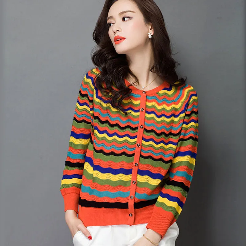 Women cardigans sweater thin 2019 spring and autumn female short long-sleeve Korean style knitted tops teenager girl fashion
Women cardigans sweater thin 2019 spring and autumn female short long-sleeve Korean style knitted tops teenager girl fashion