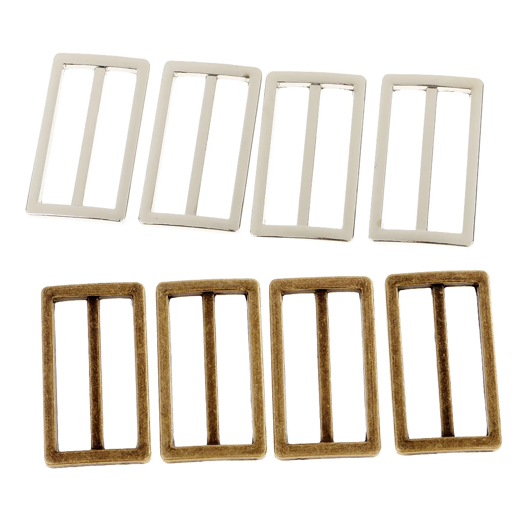 8 Pieces Metal 38mm Tri-Glide Slider Adjust Buckles for Backpack Bag Strap Webbing
8 Pieces Metal 38mm Tri-Glide Slider Adjust Buckles for Backpack Bag Strap Webbing