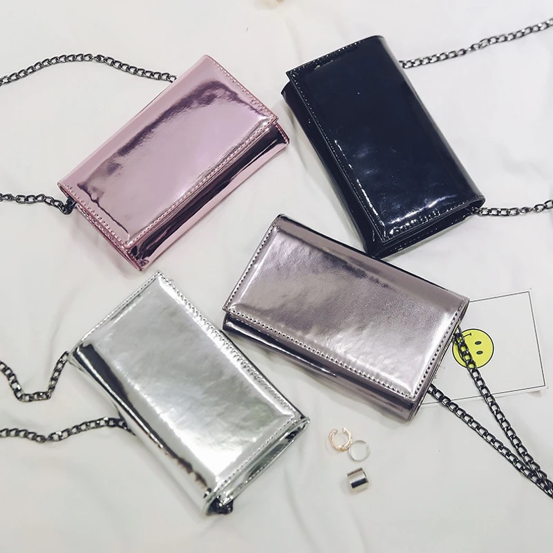 2017 Harajuku Brand Design Sweet Chain Laser Shoulder Bag Women Clutch Bag Girl's Handbag Flap Bag Sac A Main Hologram Silver
2017 Harajuku Brand Design Sweet Chain Laser Shoulder Bag Women Clutch Bag Girl's Handbag Flap Bag Sac A Main Hologram Silver