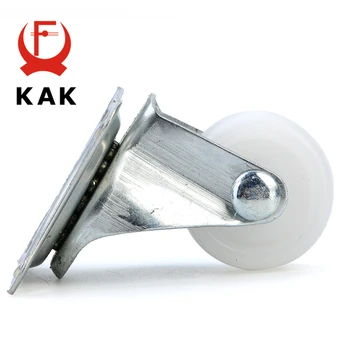 4pcs KAK-7425 10KG Universal Swivel Casters 1" Wheels Castor White PP Nylon Dual Roller Wheel For Platform Trolley Chair
4pcs KAK-7425 10KG Universal Swivel Casters 1" Wheels Castor White PP Nylon Dual Roller Wheel For Platform Trolley Chair