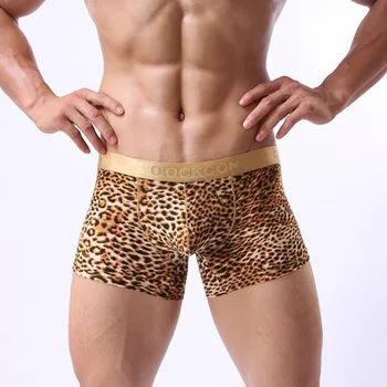 Cockcon Mens Underwear Boxers Brand Fashion Leopard Print Sexy Male Underwear Men Boxer Shorts Roupa Interior
Cockcon Mens Underwear Boxers Brand Fashion Leopard Print Sexy Male Underwear Men Boxer Shorts Roupa Interior