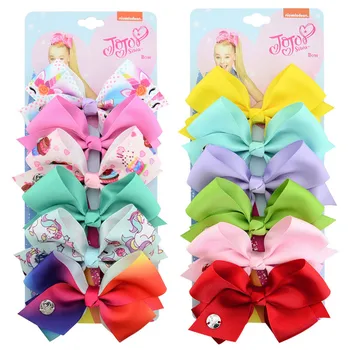 6pcs/set Colorful Mermaid Soild Hair Bows for Girls Kids Hair Clip Ponytail Holder Boutique Hairpins 5 Inch Bow Hair Accessories
6pcs/set Colorful Mermaid Soild Hair Bows for Girls Kids Hair Clip Ponytail Holder Boutique Hairpins 5 Inch Bow Hair Accessories