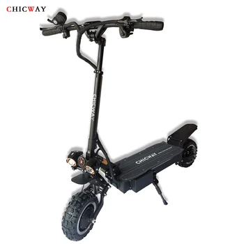 CHICWAY Daywalker electric scooter off-road Two-wheel 11inch 45AH 80km/h+ dual motor 3200W,suspension,hydraulic shock absorber
CHICWAY Daywalker electric scooter off-road Two-wheel 11inch 45AH 80km/h+ dual motor 3200W,suspension,hydraulic shock absorber