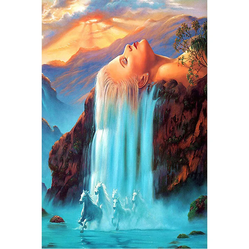 5D DIY Diamond Embroidery Landscape horse Full drilling diamond painting Cross Stitch Christmas gift
5D DIY Diamond Embroidery Landscape horse Full drilling diamond painting Cross Stitch Christmas gift