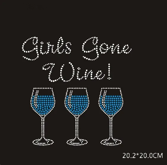 2pcs/lot Girls gone wine glass cup Rhinestones iron on crystal transfers design rhinestone iron on transfers designs shirt
2pcs/lot Girls gone wine glass cup Rhinestones iron on crystal transfers design rhinestone iron on transfers designs shirt
