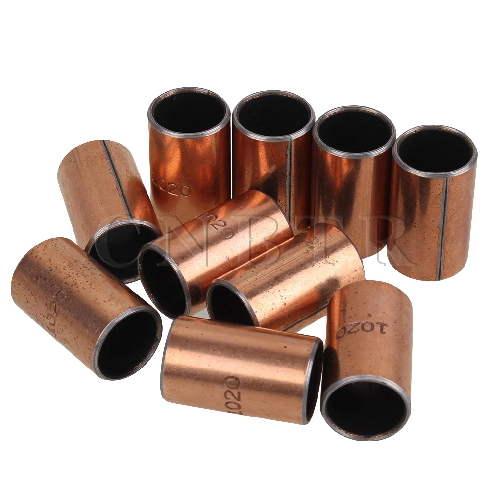 CNBTR 10pcs SF-1 Self Lubricating Composite Bearing Bushing Sleeve 10 x 12 x 20mm
CNBTR 10pcs SF-1 Self Lubricating Composite Bearing Bushing Sleeve 10 x 12 x 20mm