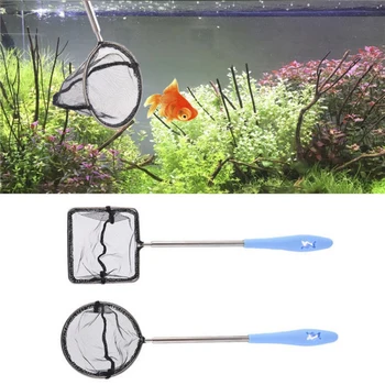 Stainless Steel Fishing Net With Extensible Anti-slid Handle for Fish Tank fishing net for cleaning Aquarium Accessories
Stainless Steel Fishing Net With Extensible Anti-slid Handle for Fish Tank fishing net for cleaning Aquarium Accessories