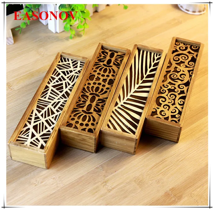 EASONOV 19.2 * 5.5 * 4cm multi-functional hollow wood box jewelry storage box small wooden box
EASONOV 19.2 * 5.5 * 4cm multi-functional hollow wood box jewelry storage box small wooden box
