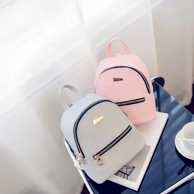 Backpack Female 2019 New Fashion Women PU Leather Mini Backpack Student Shoulder Satchel School Rucksack Backpack Women Mochila
Backpack Female 2019 New Fashion Women PU Leather Mini Backpack Student Shoulder Satchel School Rucksack Backpack Women Mochila