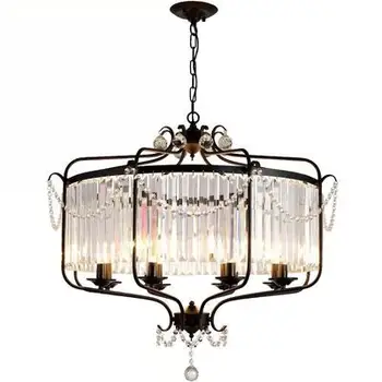 Modern Luxury E14 Gold Black Iron Crystal Glass Led Chandelier Lighting Fixtures for Loft Staircase Living Room Bathroom Lamp
Modern Luxury E14 Gold Black Iron Crystal Glass Led Chandelier Lighting Fixtures for Loft Staircase Living Room Bathroom Lamp