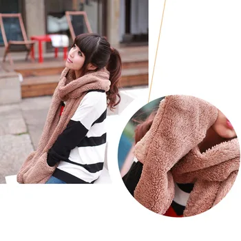 Hot Winter Warm Women Hoodie Gloves Pocket Earflap Hat Long Scarf Shawl Snood Wraps SMA66
Hot Winter Warm Women Hoodie Gloves Pocket Earflap Hat Long Scarf Shawl Snood Wraps SMA66