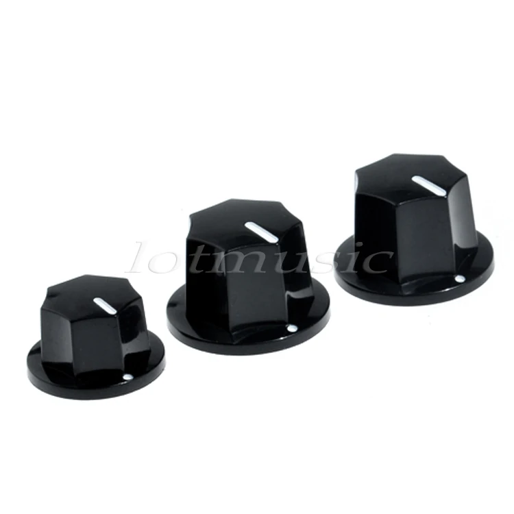 3Pcs Guitar Control Knobs for Fender Jazz Bass Replacement Parts
3Pcs Guitar Control Knobs for Fender Jazz Bass Replacement Parts