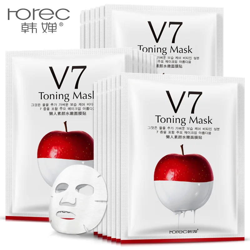 HanChan 1Pcs Apple extract Sheet Mask Whitening Oil Control Deep Moisturizing Hydrating Anti Wrinkle Face Mask Skin Care
HanChan 1Pcs Apple extract Sheet Mask Whitening Oil Control Deep Moisturizing Hydrating Anti Wrinkle Face Mask Skin Care