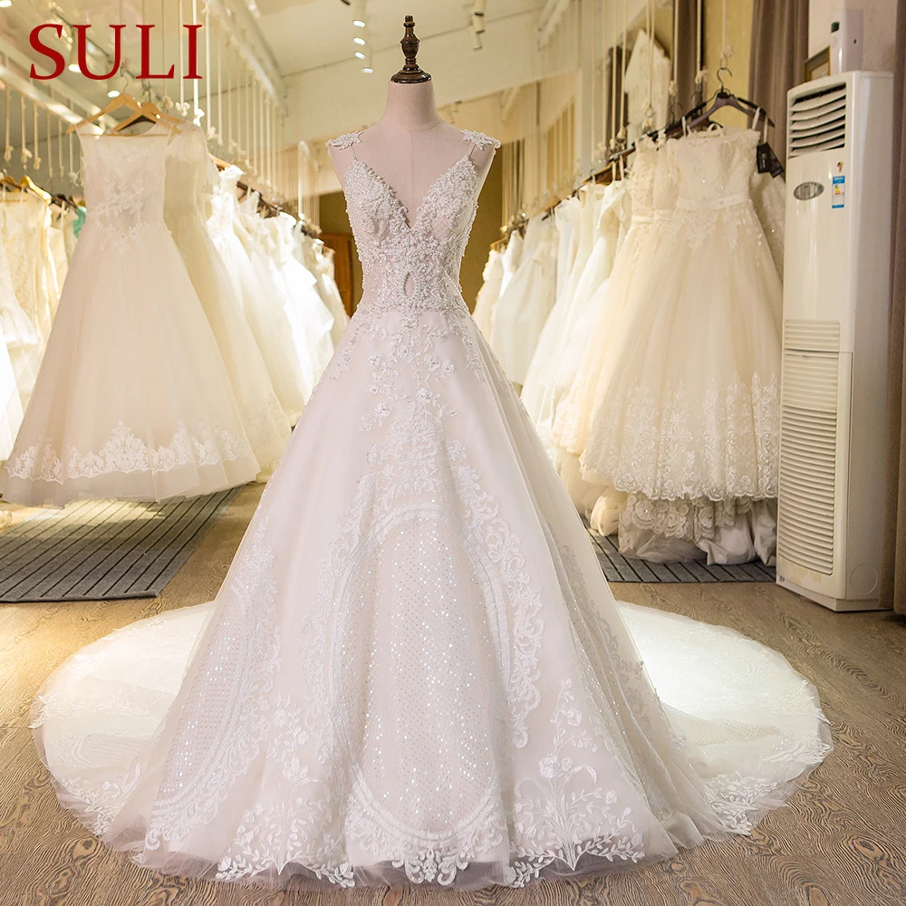SL-22 New Real Picture Wedding Gowns Beaded Lace Pearls C Bridal Wedding Dress 2017
SL-22 New Real Picture Wedding Gowns Beaded Lace Pearls C Bridal Wedding Dress 2017