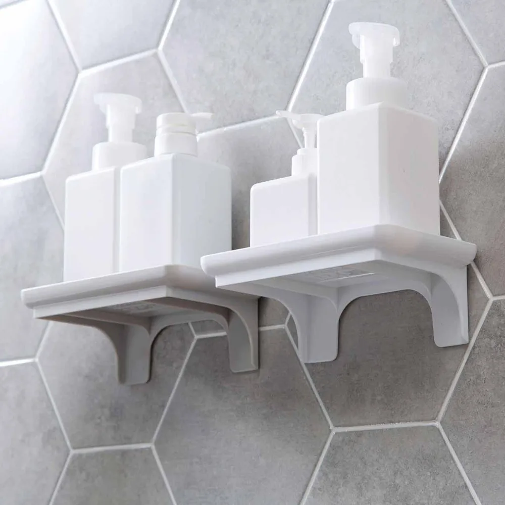 OTHERHOUSE Plain Bathroom Storage Rack Shelf Wall Mouted Holder For Shampoo Sponge Toothbrush Shower Caddy Bathroom Organizer
OTHERHOUSE Plain Bathroom Storage Rack Shelf Wall Mouted Holder For Shampoo Sponge Toothbrush Shower Caddy Bathroom Organizer
