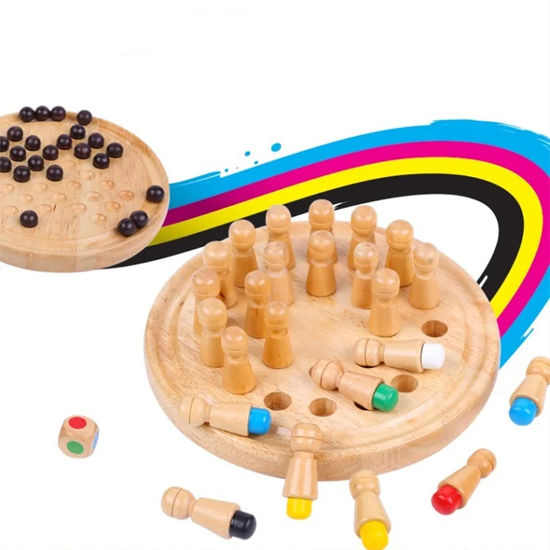 Peg Solitaire Single Noble Color Memory Wooden Chess 2 Games in 1 Table for Children Family Games Diameter 23 cm
Peg Solitaire Single Noble Color Memory Wooden Chess 2 Games in 1 Table for Children Family Games Diameter 23 cm