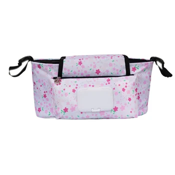 Baby Trolley Bag Oxford Cloth Printed Strollers Large Capacity Organizer Baby Cart Hanging Bag Stroller Accessories
Baby Trolley Bag Oxford Cloth Printed Strollers Large Capacity Organizer Baby Cart Hanging Bag Stroller Accessories