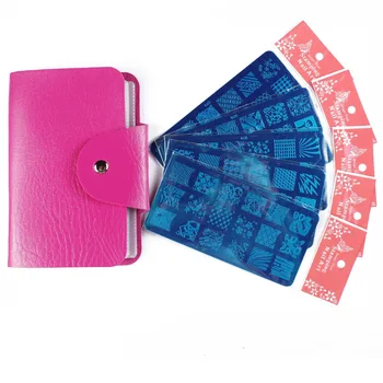 Finger Angel 16 Pcs New Design Nail Art Stamping Stainless Steel Image Template + 1 Pcs Rose Red Case/Folder/Organizer #WJ036
Finger Angel 16 Pcs New Design Nail Art Stamping Stainless Steel Image Template + 1 Pcs Rose Red Case/Folder/Organizer #WJ036