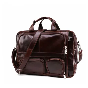 Travel Laptop Bag For Men Briefcase Large Capacity Business Bags 100% Leather Computer Office Work Files Bag For Macbook Pro 17
Travel Laptop Bag For Men Briefcase Large Capacity Business Bags 100% Leather Computer Office Work Files Bag For Macbook Pro 17