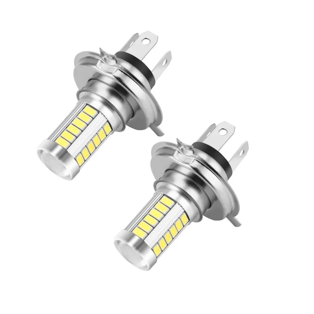 2 pcs H4 33SMD 5630 LED Super Bright White Car Headlight Light Source DRL Daytime Traffic Lights Bulb Lamp LED 12V 8W Wagon
2 pcs H4 33SMD 5630 LED Super Bright White Car Headlight Light Source DRL Daytime Traffic Lights Bulb Lamp LED 12V 8W Wagon