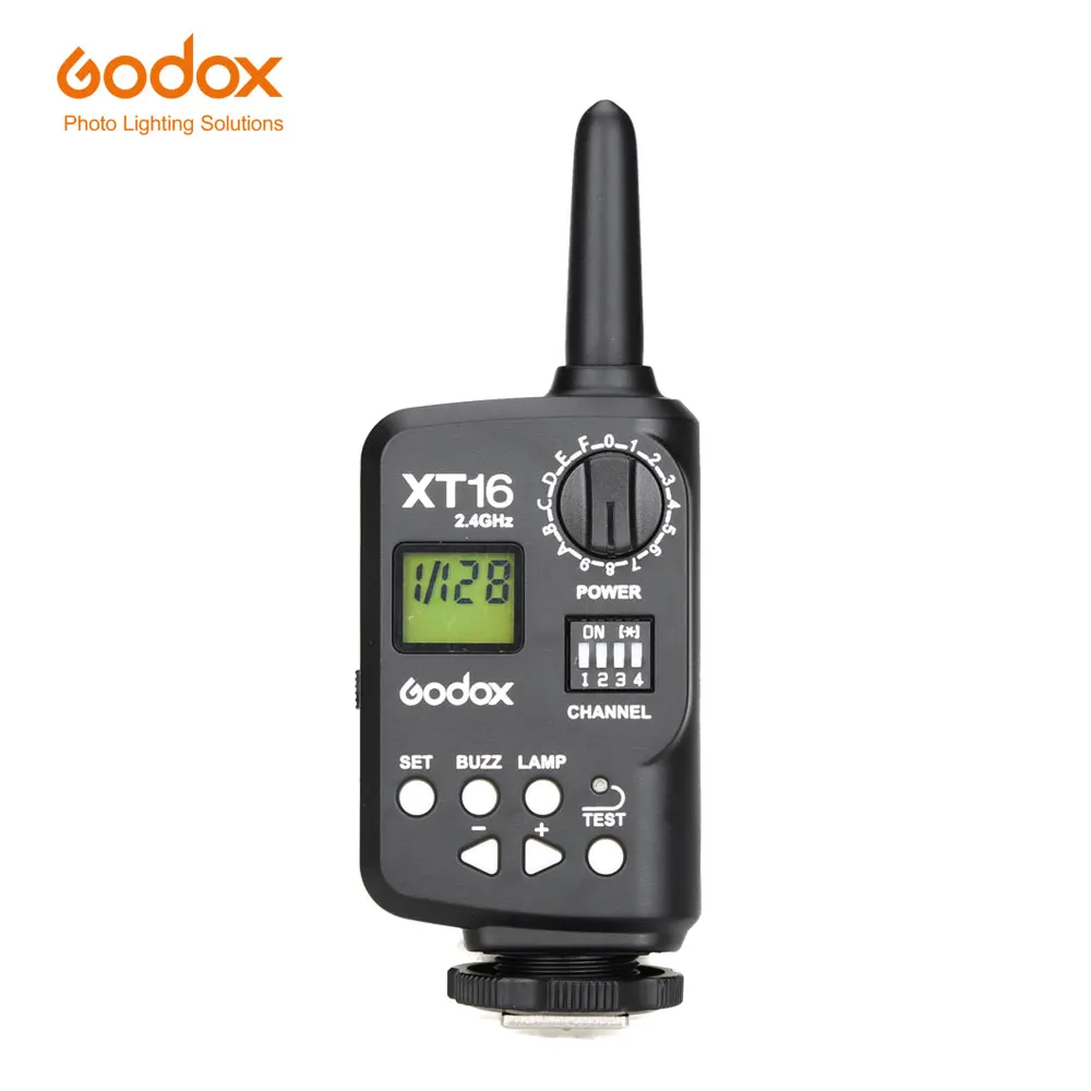 Godox XT-16 Wireless 2.4G Flash Transmitter for Studio Flashes ( Transmitter Only)
Godox XT-16 Wireless 2.4G Flash Transmitter for Studio Flashes ( Transmitter Only)