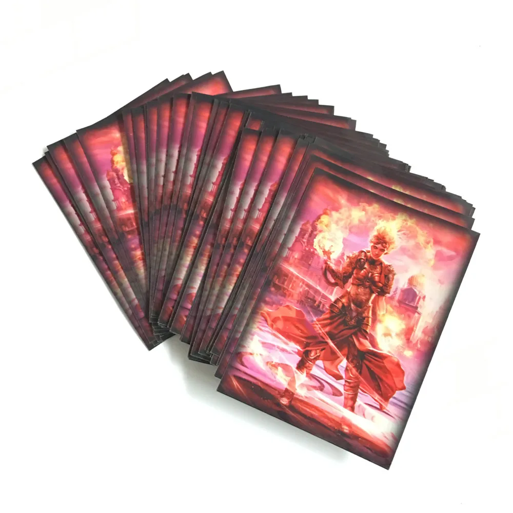 Chandra Art 60pcs/pack 66*91mm Trading Card Sleeves, Chandra cover Deck Protector for board game and trading cards collection
Chandra Art 60pcs/pack 66*91mm Trading Card Sleeves, Chandra cover Deck Protector for board game and trading cards collection