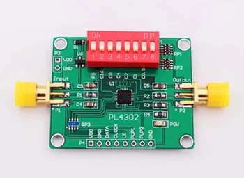 Free Shipping!!! PE4302 Digital RF Attenuator Module / Serial Port and Parallel Port Control 0.5dB~31.5 dB Range
Free Shipping!!! PE4302 Digital RF Attenuator Module / Serial Port and Parallel Port Control 0.5dB~31.5 dB Range