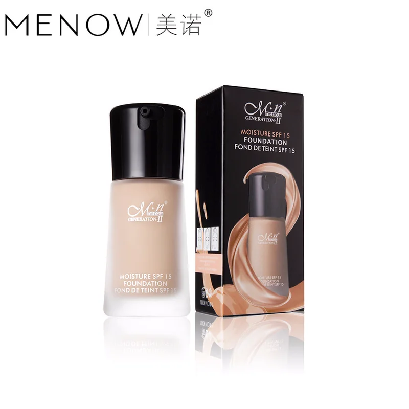 MENOW Face Foundation Moisturizing Concealer Natural Easy To Wear Liquid Foundation Waterproof Face Makeup BB Cream Cosmetics
MENOW Face Foundation Moisturizing Concealer Natural Easy To Wear Liquid Foundation Waterproof Face Makeup BB Cream Cosmetics