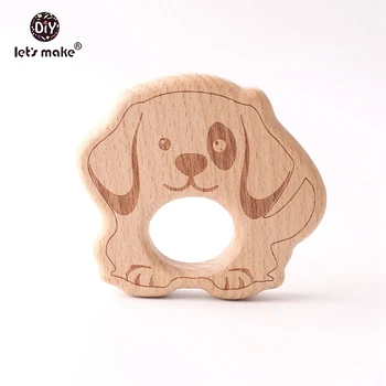 Let's make 1pc Food Grade Wooden Dogs Teethers DIY Toys For A Stroller Teething Accessory Pugs BPA Free Montessori Baby Teether
Let's make 1pc Food Grade Wooden Dogs Teethers DIY Toys For A Stroller Teething Accessory Pugs BPA Free Montessori Baby Teether