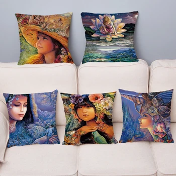 Fantasy Heavenly Elf Girl Lady Cushion Cover Super Soft Short Plush Pillows Covers 45*45 Throw Pillow Case Home Decor Pillowcase
Fantasy Heavenly Elf Girl Lady Cushion Cover Super Soft Short Plush Pillows Covers 45*45 Throw Pillow Case Home Decor Pillowcase