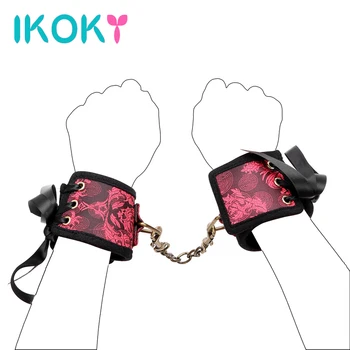 

IKOKY Sexual Handcuffs Role Playing Game Sex Toys for Couples SM Bundling Bondage Hand Cuffs Restraint Adult Chastity Products