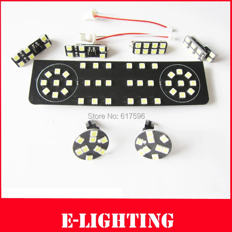 7 Pcs LED Interior Reading Map Light Dome Roof Lamp for Volkswagen VW Golf 6 2009~ON
7 Pcs LED Interior Reading Map Light Dome Roof Lamp for Volkswagen VW Golf 6 2009~ON
