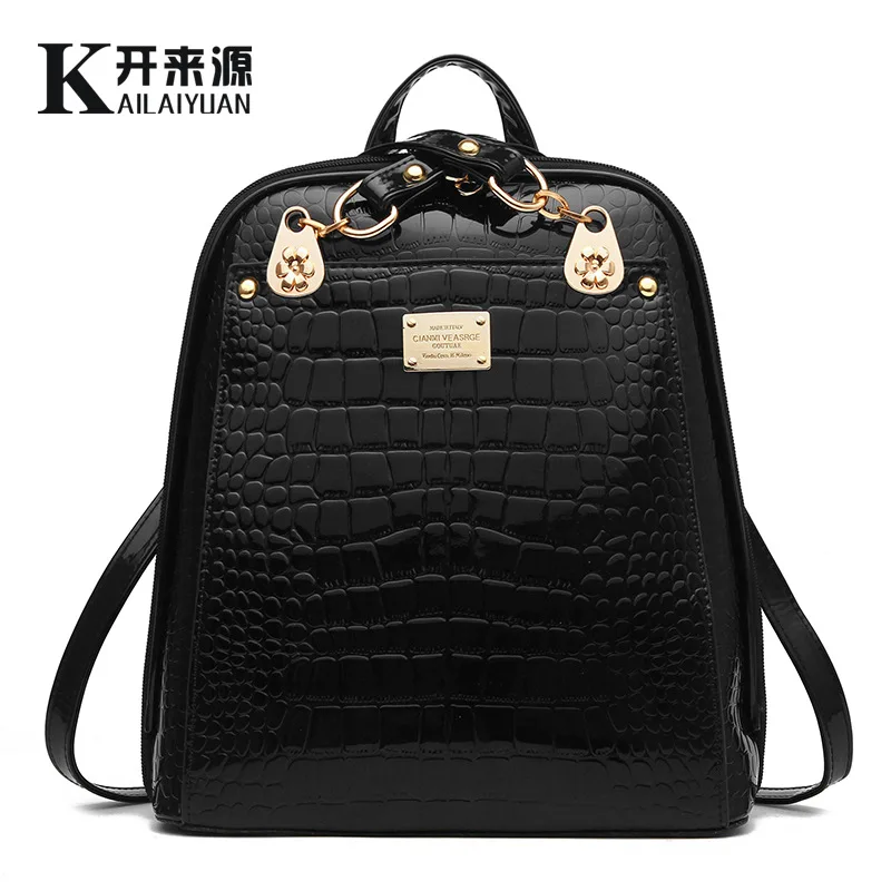 100% Genuine leather Women Backpack 2019 Backpack Backpack Bag NEW fashionista new students are bright skin Korean women
100% Genuine leather Women Backpack 2019 Backpack Backpack Bag NEW fashionista new students are bright skin Korean women