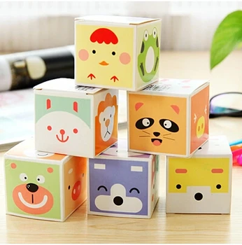 Cute cartoon animal Memon pad Box gift note pad Decoration diy writing pads Office & School Supplies
Cute cartoon animal Memon pad Box gift note pad Decoration diy writing pads Office & School Supplies