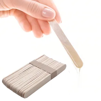 50pcs Disposable Wooden Waxing Spatulas Tongue Wax Applicator DIY Facial Mask Sticks for Waxing Body Hair Care 15cm
50pcs Disposable Wooden Waxing Spatulas Tongue Wax Applicator DIY Facial Mask Sticks for Waxing Body Hair Care 15cm