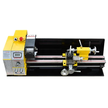 New High-quality 600A Mini Lathe Stainless Steel Processing Lathe Household Metal Woodworking Lathe 110V / 220V Brushless 1.1KW
New High-quality 600A Mini Lathe Stainless Steel Processing Lathe Household Metal Woodworking Lathe 110V / 220V Brushless 1.1KW