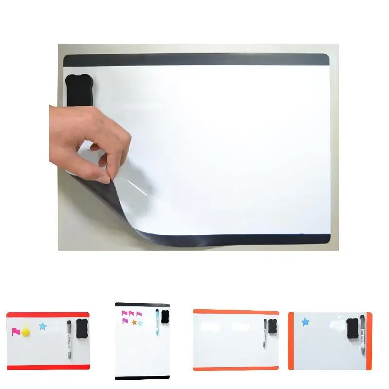 Magnetic Board Whiteboard A4 21x30cm PVC Gift For Drawing Message Fridge Refrigerator Dropshipping
Magnetic Board Whiteboard A4 21x30cm PVC Gift For Drawing Message Fridge Refrigerator Dropshipping