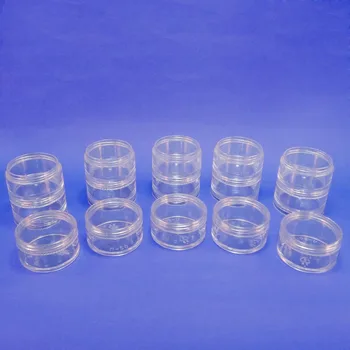 5 Sets 3 Stacked (5 Single Jar & 10 Midsections) Clear Plastic Jars 20g Cosmetic Storage Containers(AY81P(20)(3 stack)-C=5 set)
5 Sets 3 Stacked (5 Single Jar & 10 Midsections) Clear Plastic Jars 20g Cosmetic Storage Containers(AY81P(20)(3 stack)-C=5 set)