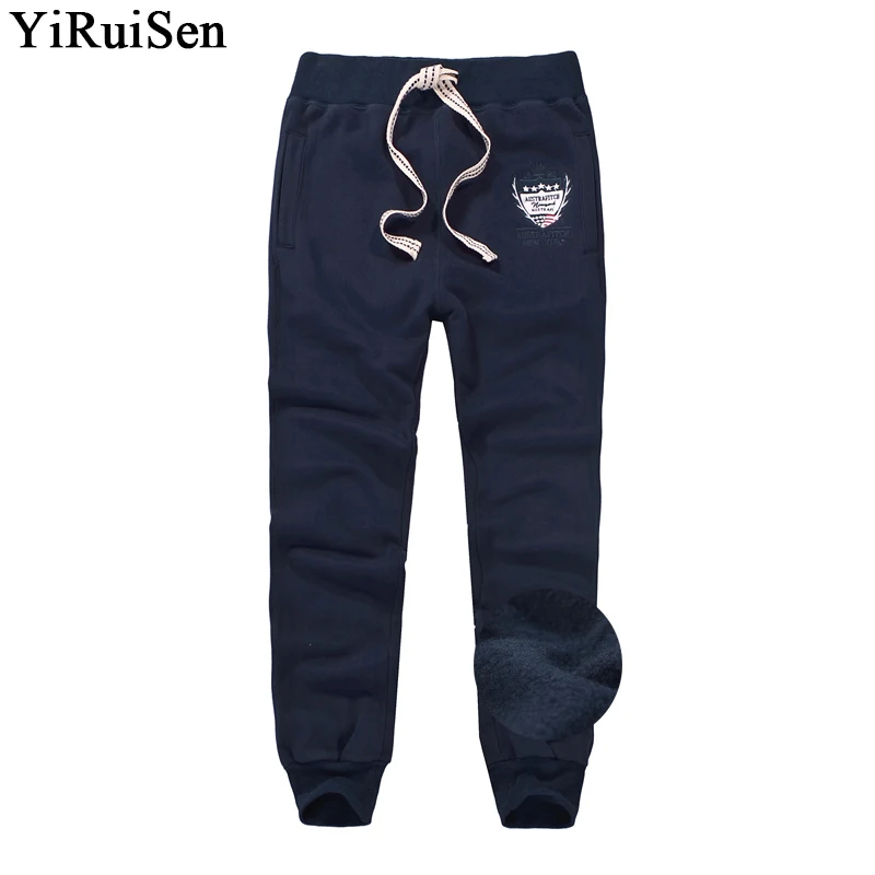 YiRuiSen Brand 2018 New S-XXXL Winter Pants Men Fleece Heavyweight Sweatpants Warm Drawstring Sweat Pants For Men #6116
YiRuiSen Brand 2018 New S-XXXL Winter Pants Men Fleece Heavyweight Sweatpants Warm Drawstring Sweat Pants For Men #6116