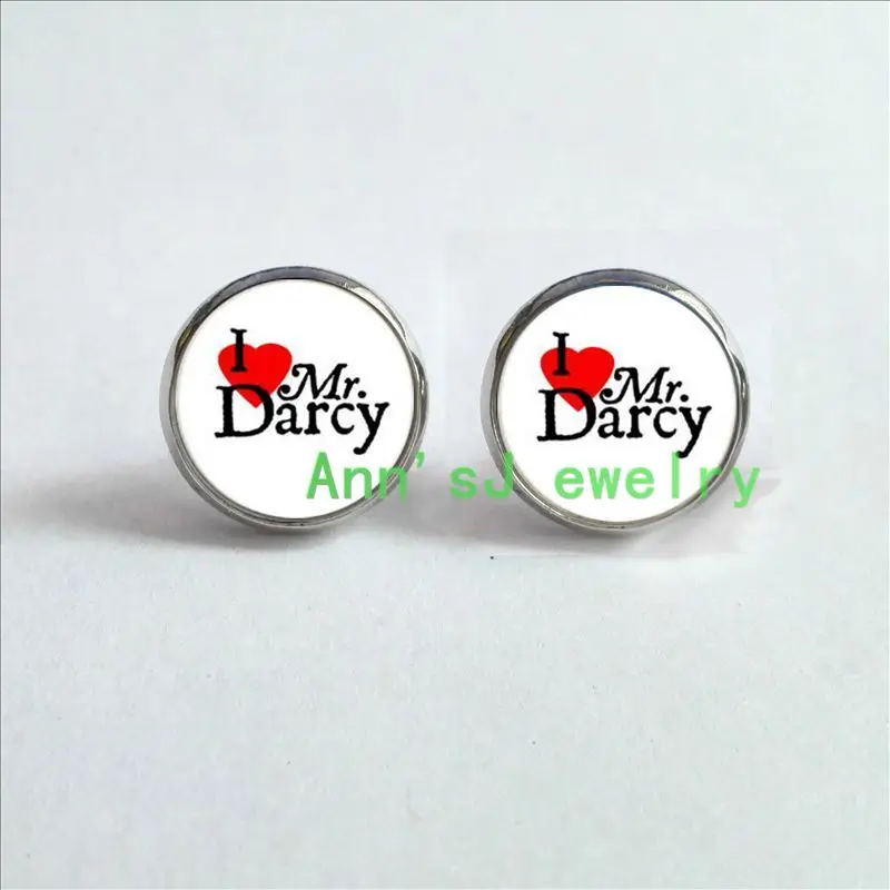 HZ4-00166 1pair Pride and ear stud Prejudice - Mr Darcy Earrings jewelry pierced earrings glass Cabochon Earrings
HZ4-00166 1pair Pride and ear stud Prejudice - Mr Darcy Earrings jewelry pierced earrings glass Cabochon Earrings