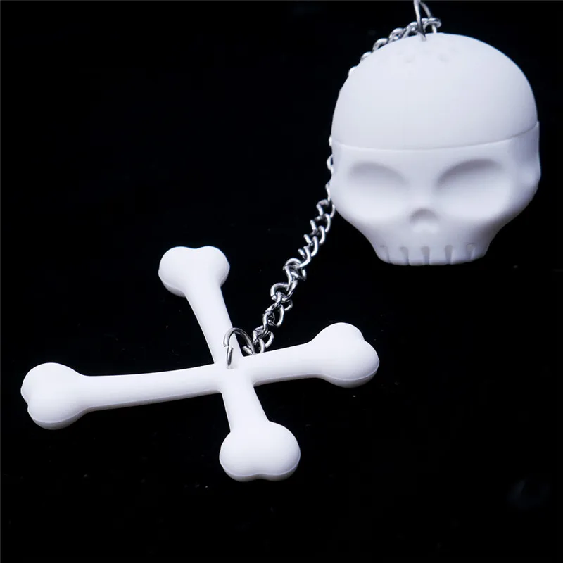1PC Cool Silicone Bones Skull Infuser Loose Leaf Tea Strainer Filter Diffuser
1PC Cool Silicone Bones Skull Infuser Loose Leaf Tea Strainer Filter Diffuser