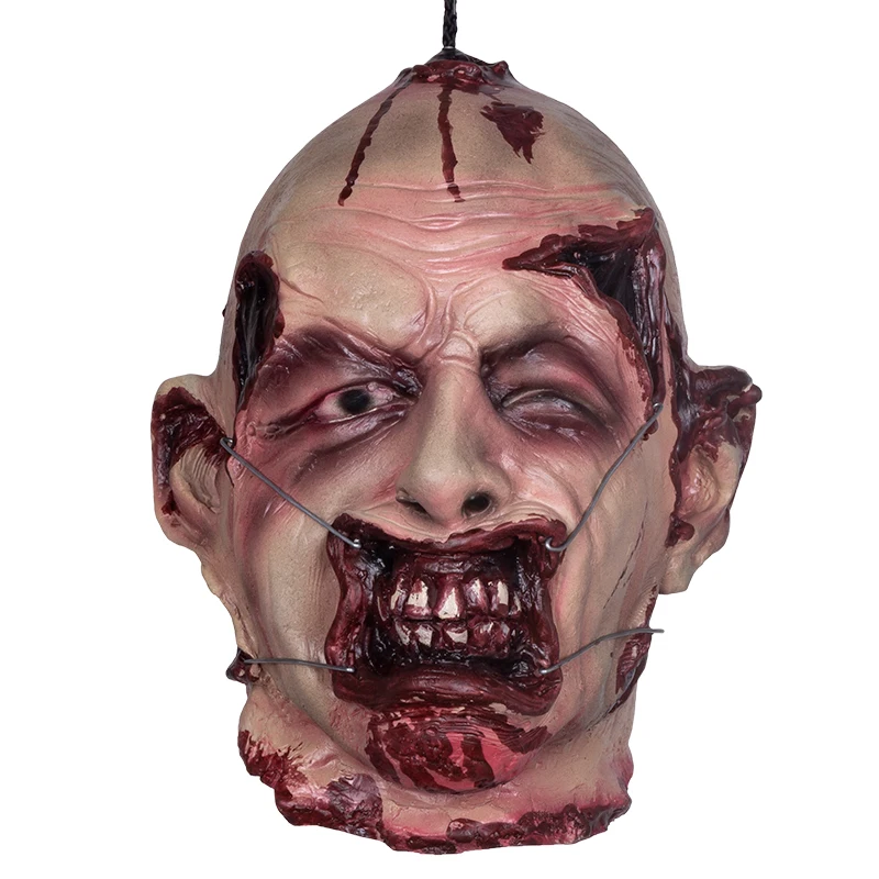 Scary Hanging Decoration Halloween Party Prop Haunted House Horror Zombie Heads
Scary Hanging Decoration Halloween Party Prop Haunted House Horror Zombie Heads