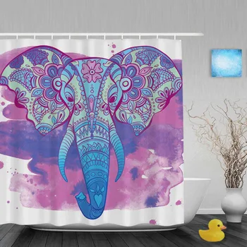 Beautiful Elephant Bathroom Shower Curtains Wild Animals Decor Shower Curtain Waterproof Ployster Fabric With Hook Drop Shipping
Beautiful Elephant Bathroom Shower Curtains Wild Animals Decor Shower Curtain Waterproof Ployster Fabric With Hook Drop Shipping