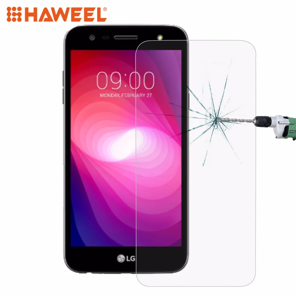 HAWEEL для LG X Power2 0 26 мм 9 H поверхности твердость взрывозащищенные-полный Экран