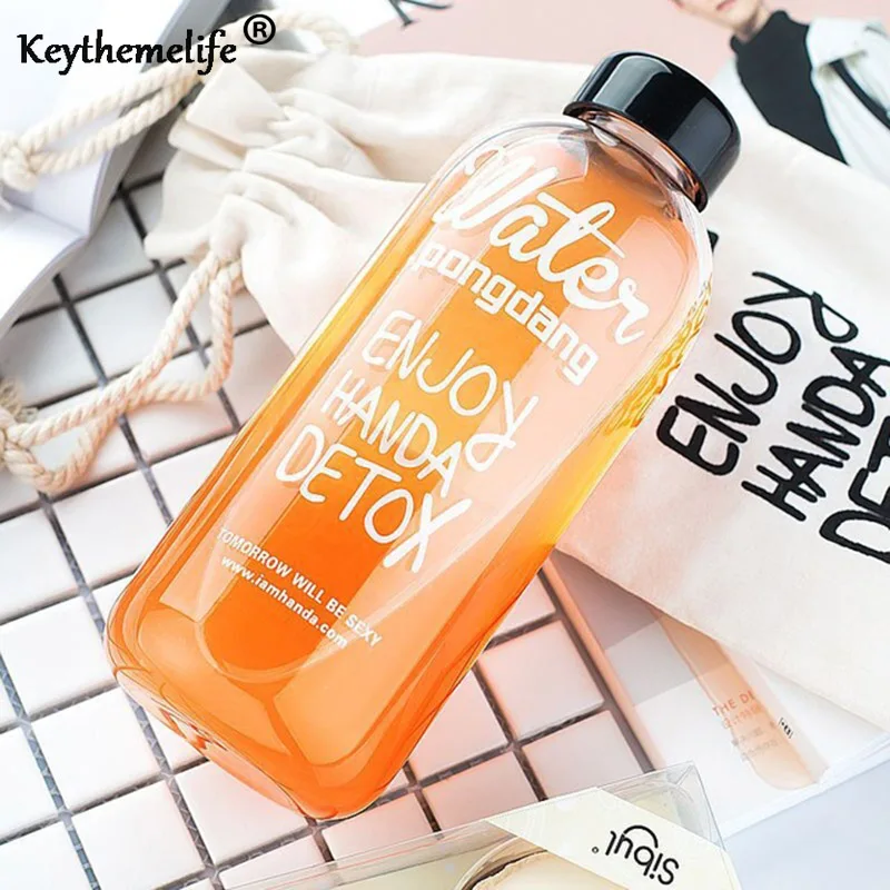 Outdoor Transparent Water Bottles Space kettle Plastic Large Capacity Beverage Juice kettle with Cloth Bag 500ml 1000ml B
Outdoor Transparent Water Bottles Space kettle Plastic Large Capacity Beverage Juice kettle with Cloth Bag 500ml 1000ml B
