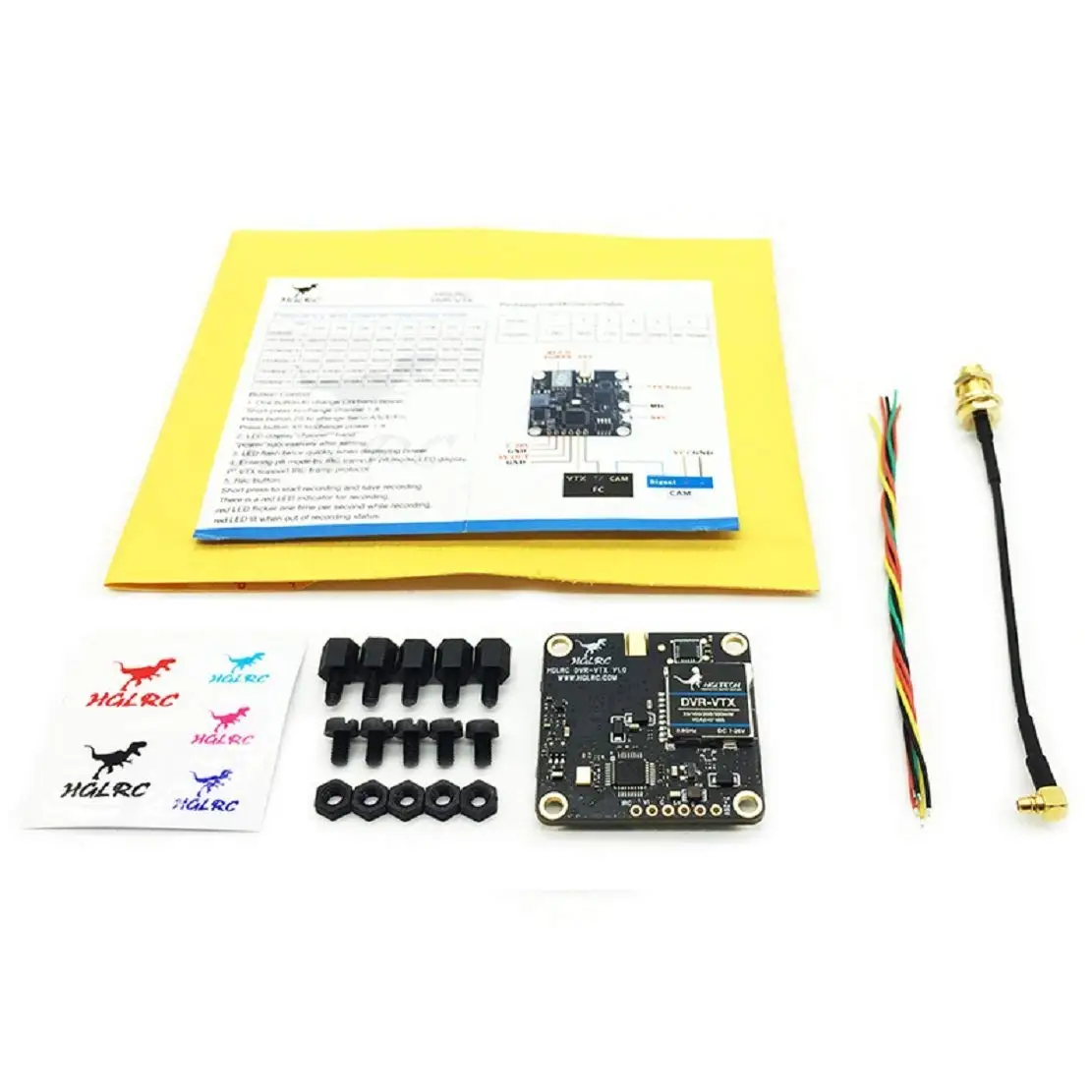 HGLRC 30,5*30,5 мм 5,8 GHz 40CH DVR-VTX FPV AIO передатчик RP-SMA женский/SMA женский для FPV передатчик RC Дрон
HGLRC 30,5*30,5 мм 5,8 GHz 40CH DVR-VTX FPV AIO передатчик RP-SMA женский/SMA женский для FPV передатчик RC Дрон