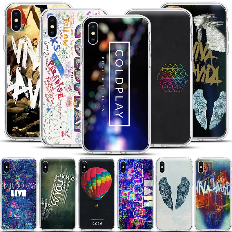 Чехол Coldplay с логотипом призрачные истории для iPhone 12 11 Pro X XR XS Max SE2020 7 8 6 6s Plus мини