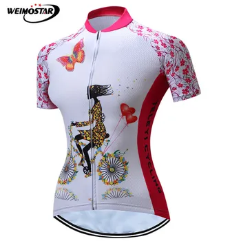 Teleyi Summer Riding Women Cycling Jersey Breathable MTB Bike Jersey Quick Dry Bicycle Shirt Maillot Wicking Cycling Clothing 
Teleyi Summer Riding Women Cycling Jersey Breathable MTB Bike Jersey Quick Dry Bicycle Shirt Maillot Wicking Cycling Clothing