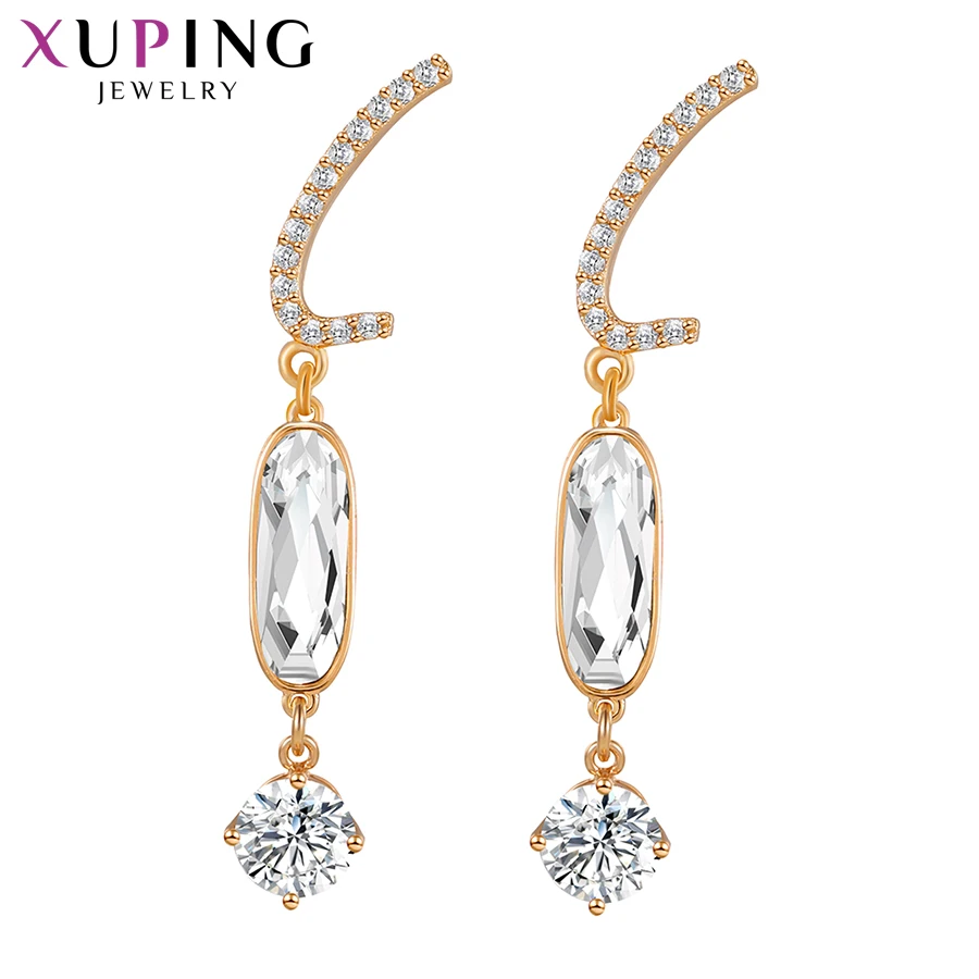 Xuping Earrings for Office Ladies Crystals from Swarovski Hypoallergenic Jewelry New Year Day Family Party Gifts S149-20519
Xuping Earrings for Office Ladies Crystals from Swarovski Hypoallergenic Jewelry New Year Day Family Party Gifts S149-20519